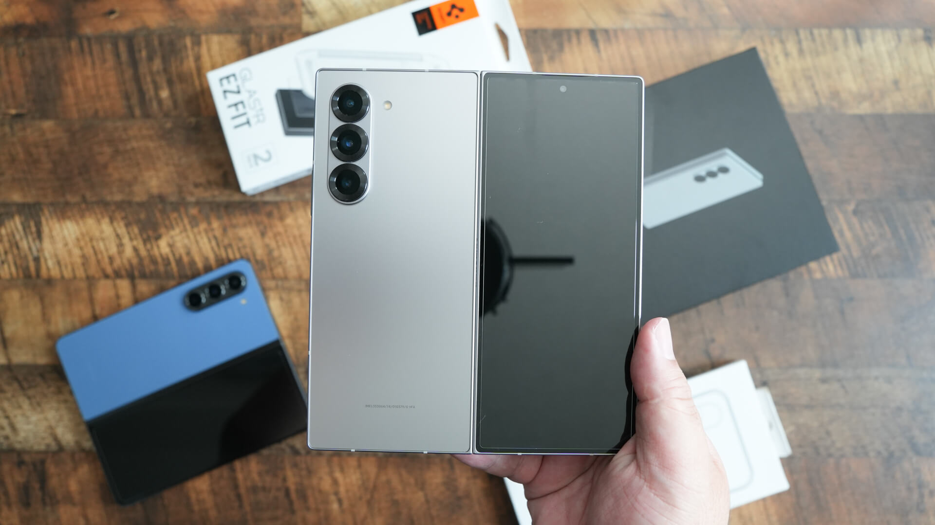 Galaxy Z Fold 6 開封レビュー。勝手に残念だと思っていて
